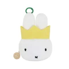 タン 70周年 王冠 ミッフィー miffy フェイス ポーチ カラビナ キー