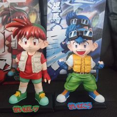 爆走兄弟レッツ&ゴー‼︎　フィギュア7体セット　豪　烈　鷹羽兄弟　カイ　レイ　ゲン 爆走兄弟レッツ&ゴー‼︎ フィギュア7体セット 豪 烈 鷹羽兄弟 カイ
