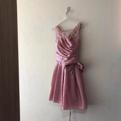イオソノマオ モデレート ドレス ピンク リボン - メルカリ