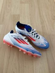 adidas F50 紐なしサッカーシューズ ホワイト/レッド/ブルー　27.0 adidas F50 紐なしサッカーシューズ ホワイト/レッド/ブルー 27.0