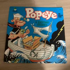 ポパイパブミラー POPEYEポ パイ鏡 アンティークミラー ヴィンテージ鏡
