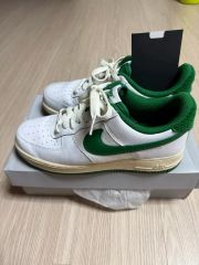 新品27cm】NIKE エアフォース1ホワイト/グリーン/ココナッツミルク 新品27cm】NIKE エアフォース1ホワイト/グリーン/ココナッツミルク