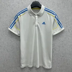 95 アディダス メンズ 機能性 半袖 カラーTシャツ