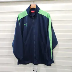 PUMA サイドライン ジップアップ ジャージ - L-XLのサムネイル