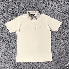 美品✨90sバーバリーズ ヴィンテージレディースハーフジップポロシャツ