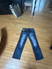 solo jeans スカル刺繍デニム y2k sk8 swag archive - メルカリ