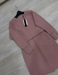 タグ付✨アディアム ワンピース 長袖 クルーネック 新品 タグ付き 未