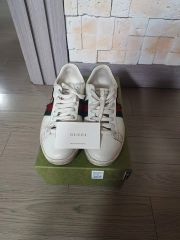 GUCCI スニーカー 786186 UK10.5 ホワイト - メルカリ