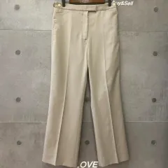 40 ルメール スラックス パンツ ベージュ レディース -H052613のサムネイル