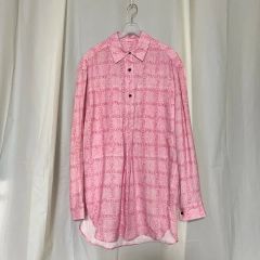 フレンチ パジャマシャツ 70s 80s ボロ ヴィンテージ - メルカリ