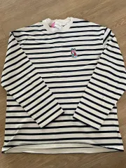 メゾンキツネ ストライプ Tシャツのサムネイル