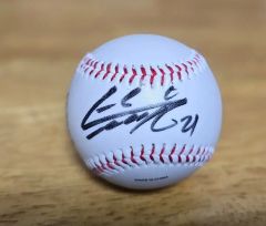 オリックスバファローズ 西川龍馬 直筆サインボール キャンプ限定 ロゴ
