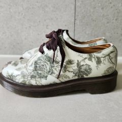 極美希少 花柄ローファー希少 Dr.Martens メリージェーンシューズ。54
