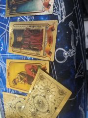 正規品タロットカード】希少色✨癒しラベンダー色×金箔のプレミアム