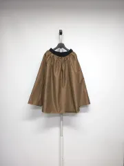 ランバン LANVIN 春夏秋 ホールシングルフロント ポコノ ワイド ロング スカート 44 55のサムネイル