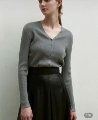 連休限定 Sheer rib spring knit シアーリブスプリングニット - メルカリ