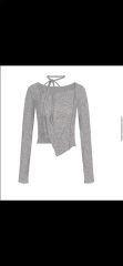 melt the lady drape string tops チューブトップ - メルカリ