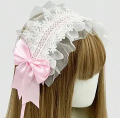 リボンヘアードレス ピンク 量産型 ロリータ 地雷系