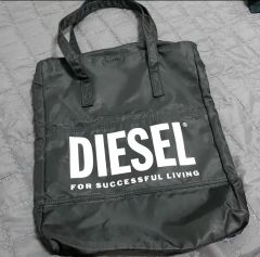 DIESEL ディーゼル ボストンバッグ 2way カーキ ナイロン 大容量