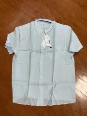 ラコステ リネン 半袖シャツ 44 サイズ