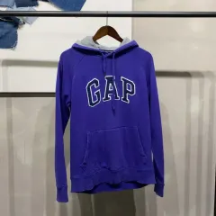 (95) GAP ギャップ カジュアル ストリート 刺繍 WHO フードTシャツ