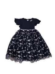 BEBE】ドレス ワンピース シフォン チュール 発表会 90 - メルカリ