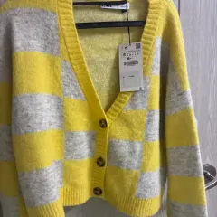 ザラ 春 ニット カーディガン 新品