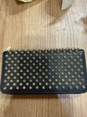 UNDERCOVERISM スタッズ 長財布 ブラック レザー 美品 タグあり - メルカリ