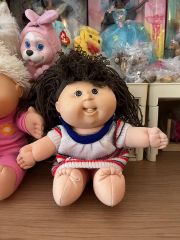初期コレコ社製】キャベツ畑の人形ミントグリーンの贈り子4数年未お