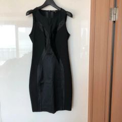 HUGO BOSS レザーコンビワンピース - メルカリ