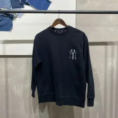 (90) MLB ニューヨーク・ヤンキース カジュアル ロゴ スウェット 長袖Tシャツ