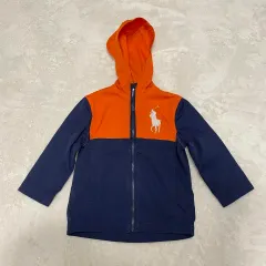 2T ポロ キッズ フード ジップアップのサムネイル