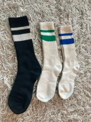 新品 ボーダー柄 靴下