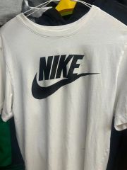 デッドストック・紙タグ付】90s USA製 ナイキ 銀タグ Tシャツ