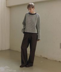 美品 Séfr sefr Haru ブラウン ニット セーター - メルカリ