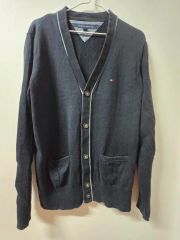 TOMMY HILFIGER ショールカラー ニット カーディガン XS - メルカリ