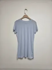 ヴィンス レディース 半袖 Tシャツ スカイブルー (S)のサムネイル