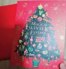 (新品) クリスマス カード(手紙) セット 2個 (袋含む)