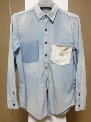 Sacai サカイ ライトブルーデニムドローコードシャツ サイズ1 - メルカリ