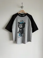 BEAMS T クマ ラグラン Tシャツ