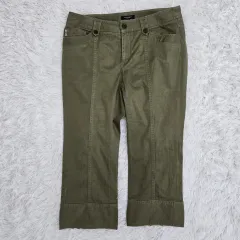 バーバリー 7分丈 ズボン ノバ チェック コットン パンツ