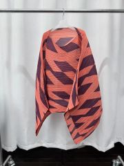 プリーツプリーズ ALT BLOCKING STRIPE トップス 7分袖 - メルカリ