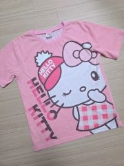 新品☆ZUMBA M/Lサイズ Hello Kitty 半袖 Tシャツ ピンク - メルカリ