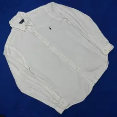 POLO RALPH LAUREN 白 シャツ (M)