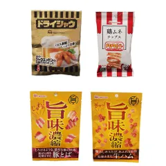 《予約販売》【送料無料】【父の日】【ポスト投函】日本ハム 父の日ドライシャウ・旨味凝縮おつまみ4点セット《お届け期間：2026年6月17日～2026年6月21日》※北海道・沖縄県・離島お届け不可のサムネイル