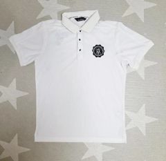 PHILIPP PLEIN フィリッププレイン 豪華刺繍 ポロシャツ白【最高級