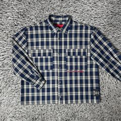 old stussy 00s チェックシャツ ギンガム風長袖 deadstock - メルカリ