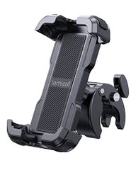 Lamicall 片手操作 自転車用 スマホ ホルダー スタンド : 簡単取付 ロードバイク ワンタッチ スマートフォン ホルダー 携帯ホルダー オートバイ バイク用 スマホ固定 360度回転 防振 iPhone 17 17pro Air i 5450f646