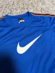 L NIKE ドライフィット 機能性 半袖Tシャツ ブルー