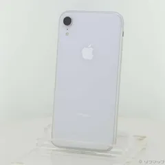 ソフマップ 〔中古品〕 iPhoneXR 64GB ホワイト MH6V3J／A SIMフリー【295】